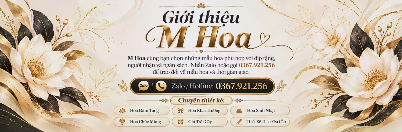 Ảnh bìa Shop hoa tươi Tân Châu - Tư vấn hoa theo từng dịp